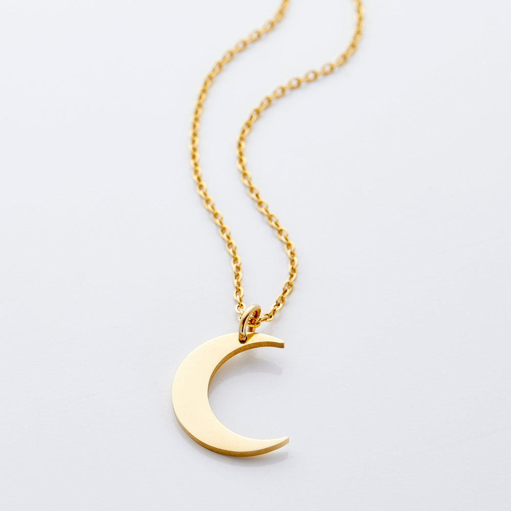 CRESCENT MOON NECKLACE
