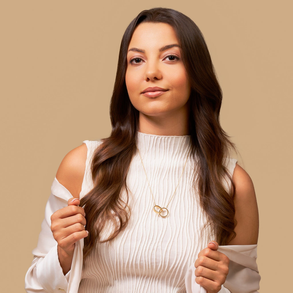 Interlocking Rings "Best Friends" Necklace