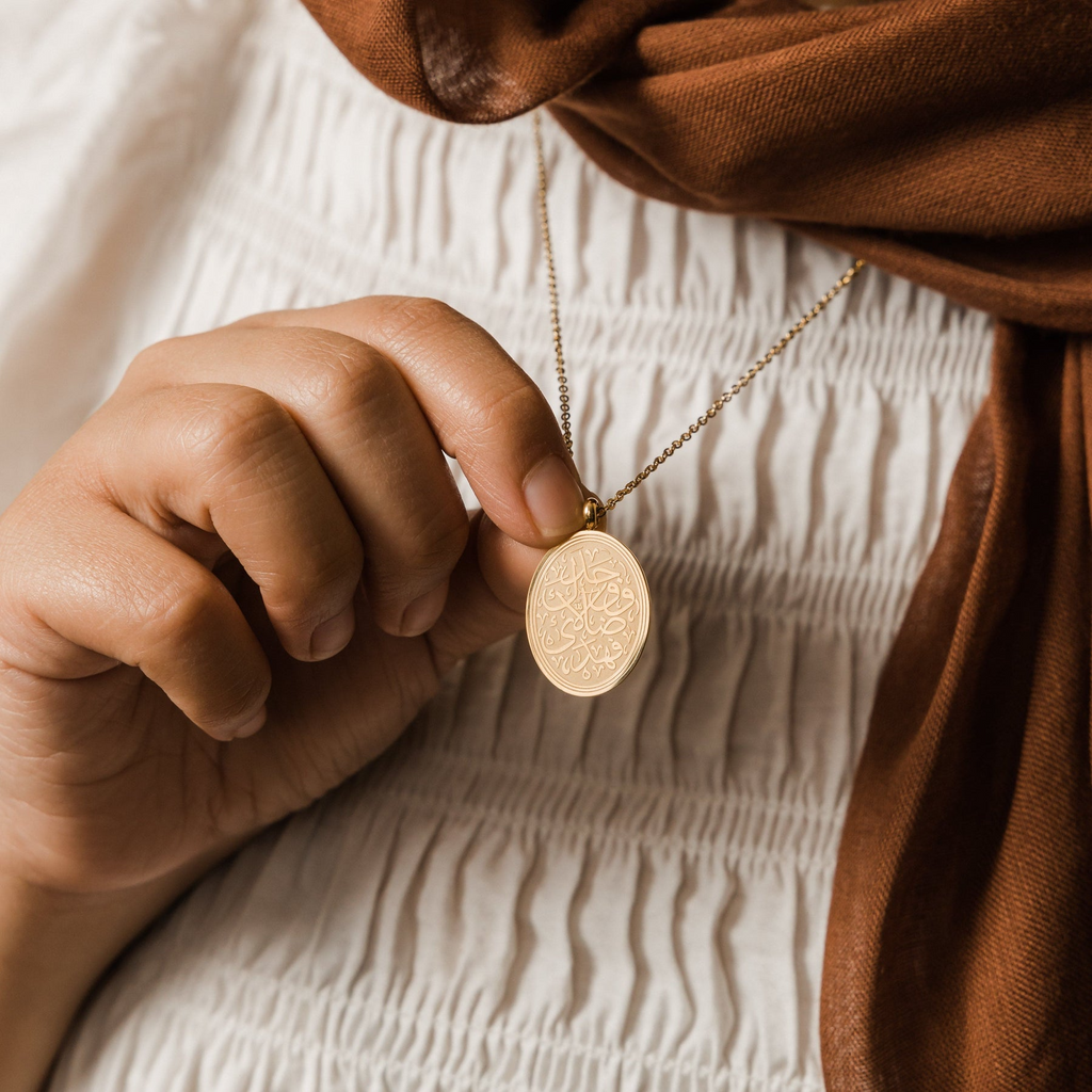 "He found you lost, so He guided you" | Women's Necklace