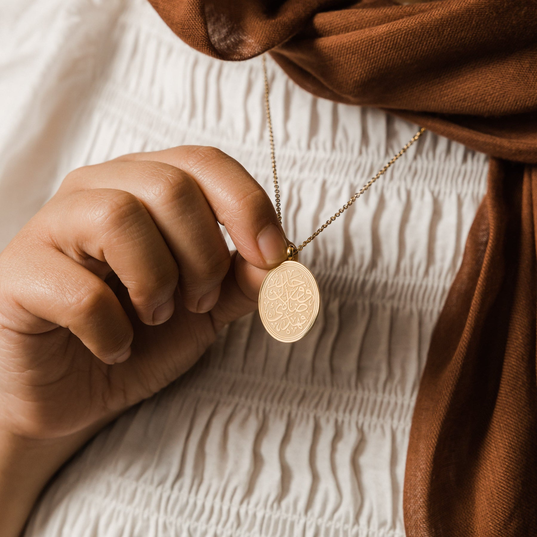 "He found you lost, so He guided you" | Women's Necklace