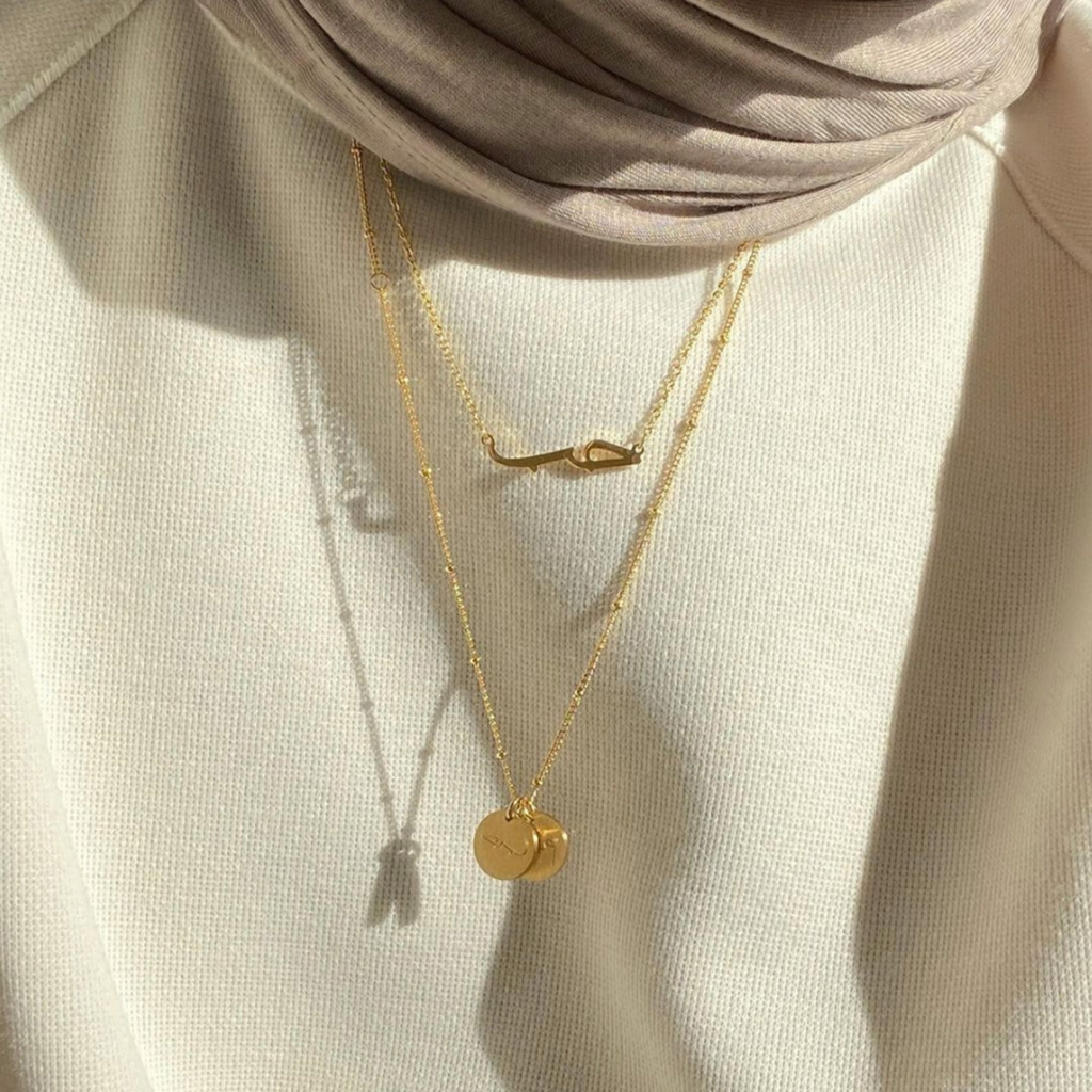 Calligraphy Love Necklace