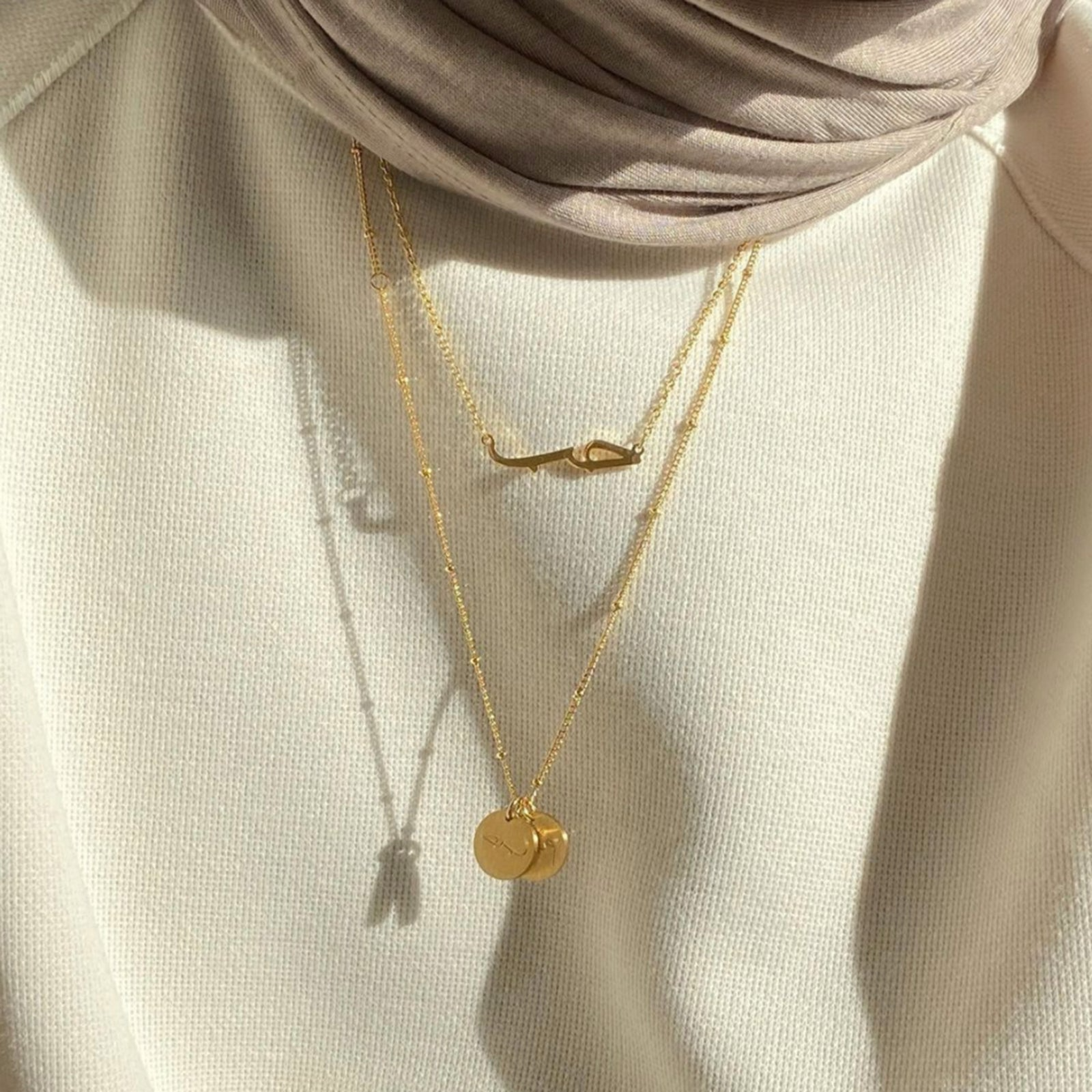 Calligraphy Love Necklace